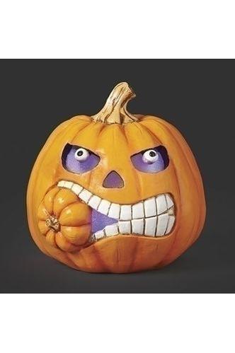 Shop For Halloween Lighted Pumpkin Face at Michelle's aDOORable Creations