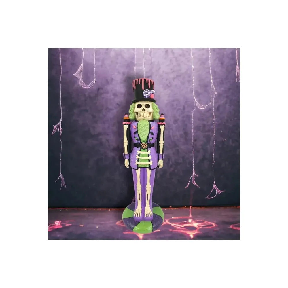 Shop For Halloween Skeleton Nutcracker 16" at Michelle's aDOORable Creations
