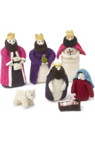 Shop For Handmade Nativity Scene in Hand Felted Wool at Michelle's aDOORable Creations