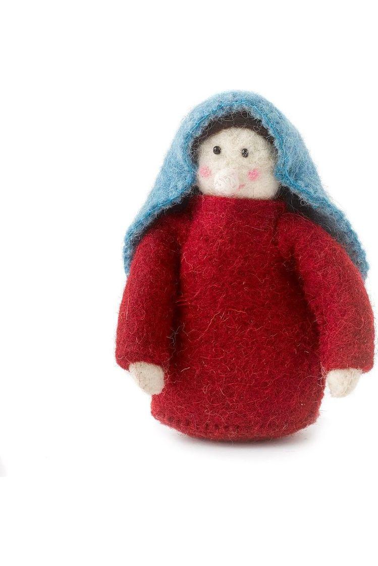 Shop For Handmade Nativity Scene in Hand Felted Wool at Michelle's aDOORable Creations