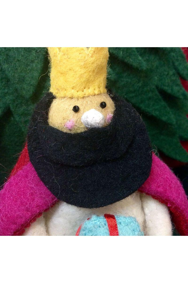 Shop For Handmade Nativity Scene in Hand Felted Wool at Michelle's aDOORable Creations