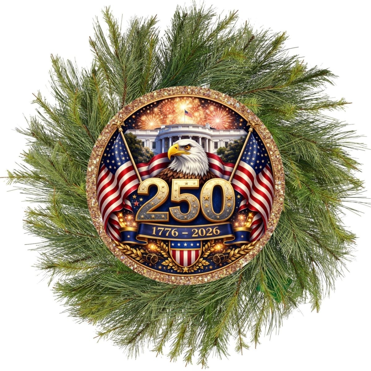 Shop For Happy 250th American Anniversary Eagle Sign