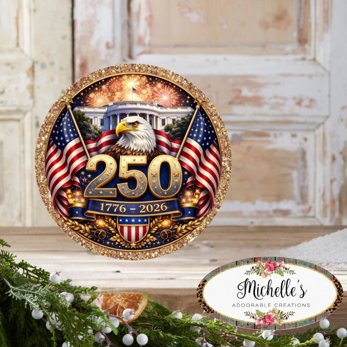 Shop For Happy 250th American Anniversary Eagle Sign