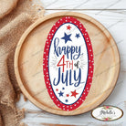 Shop For Happy 4th of July Oval Sign