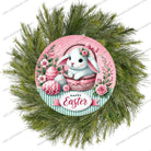 Shop For Happy Easter Bunny Basket Round Sign