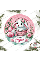 Shop For Happy Easter Bunny Basket Round Sign