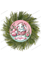 Shop For Happy Easter Bunny Basket Round Sign