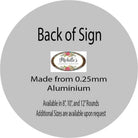 Harlequin Merry Christmas Ornament Sign