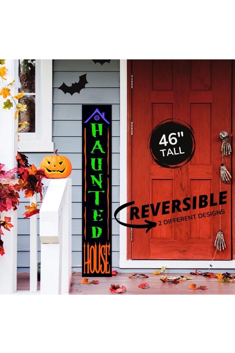 Shop For Haunted House Halloween Porch Sign at Michelle's aDOORable Creations