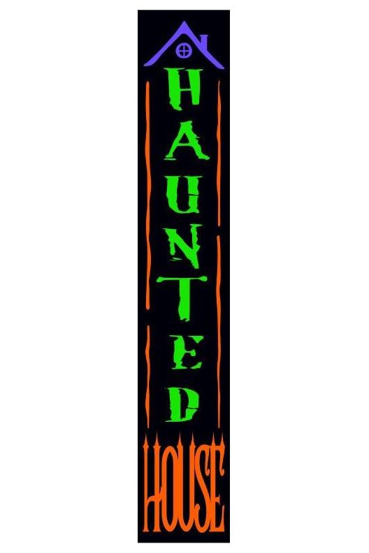 Shop For Haunted House Halloween Porch Sign at Michelle's aDOORable Creations