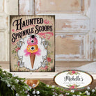 Shop For Haunted Sprinkle Scoops Halloween Sign