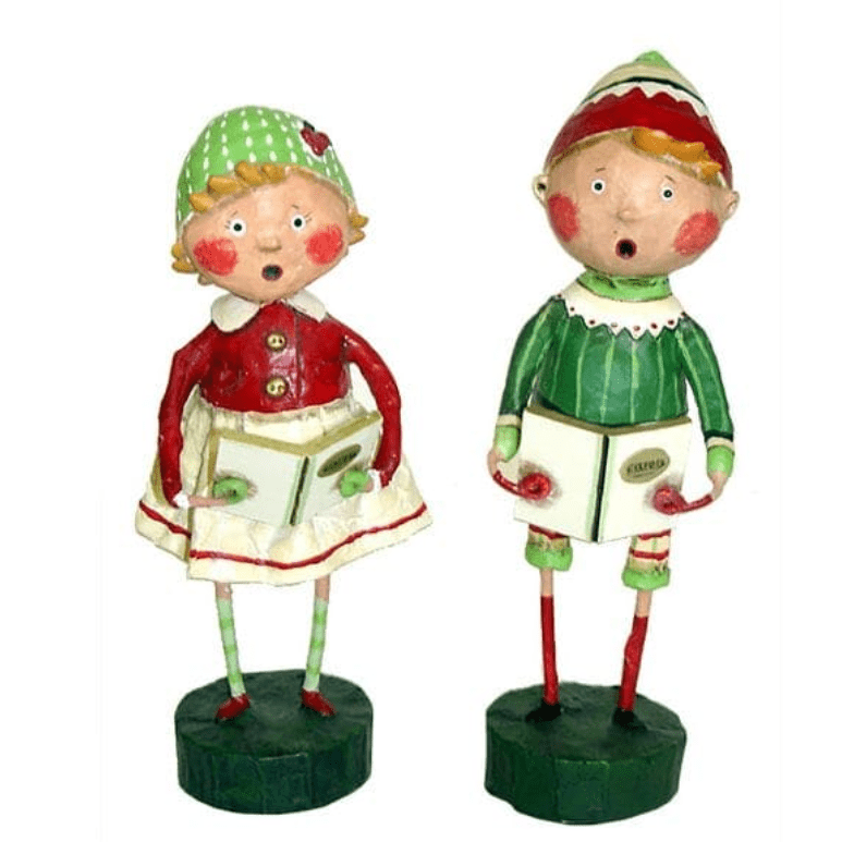 Shop For Henry & Holly Come a Caroling Figures, Set of 2