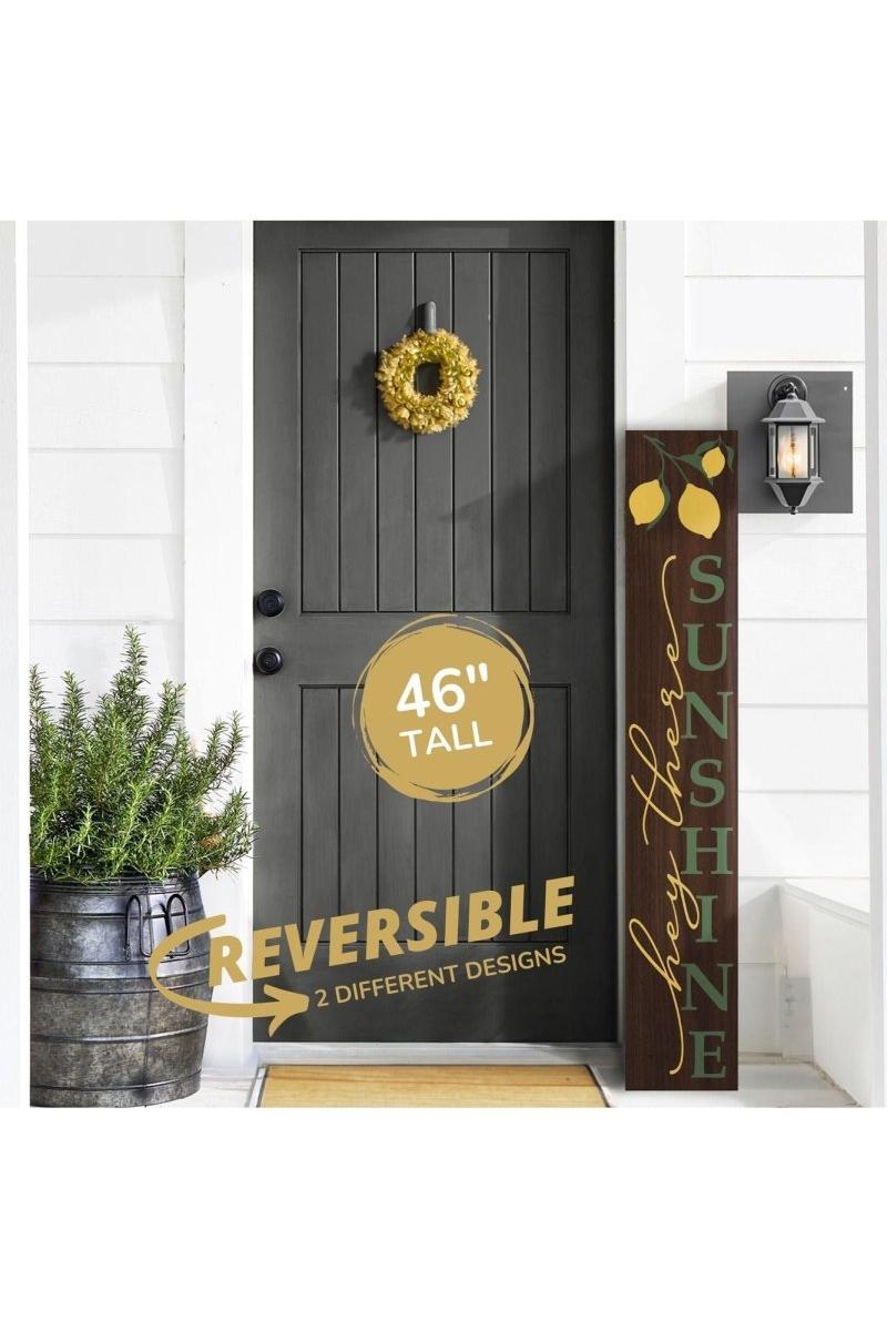 Shop For Hey There Sunshine Porch Leaner Welcome Sign at Michelle's aDOORable Creations