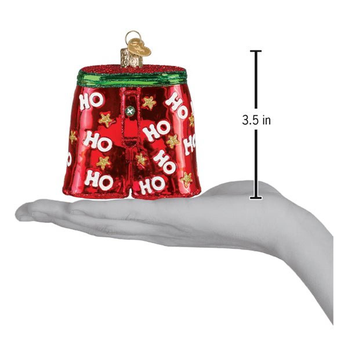 Shop For Holiday Boxer Shorts Ornament