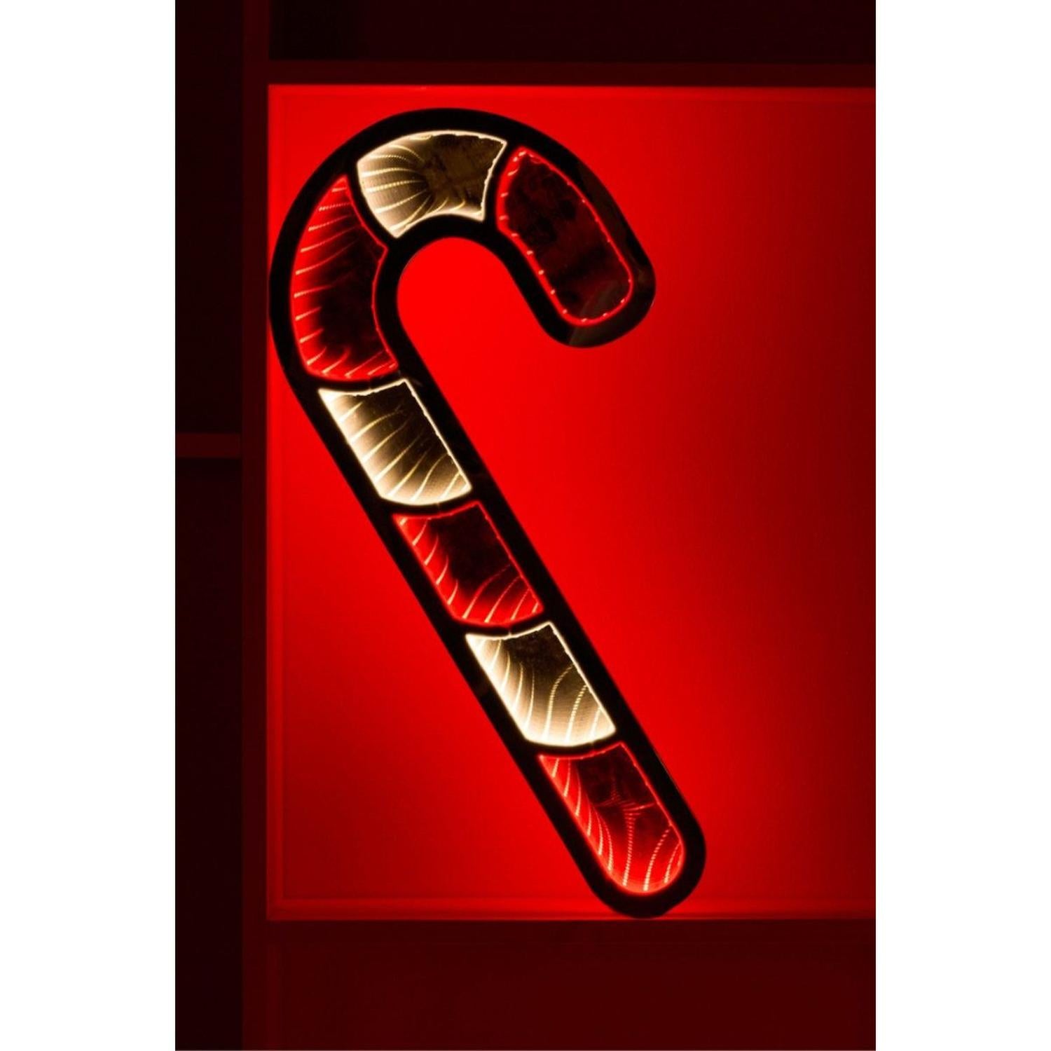 Holiday Candy Cane Ekko Light Display 16"H