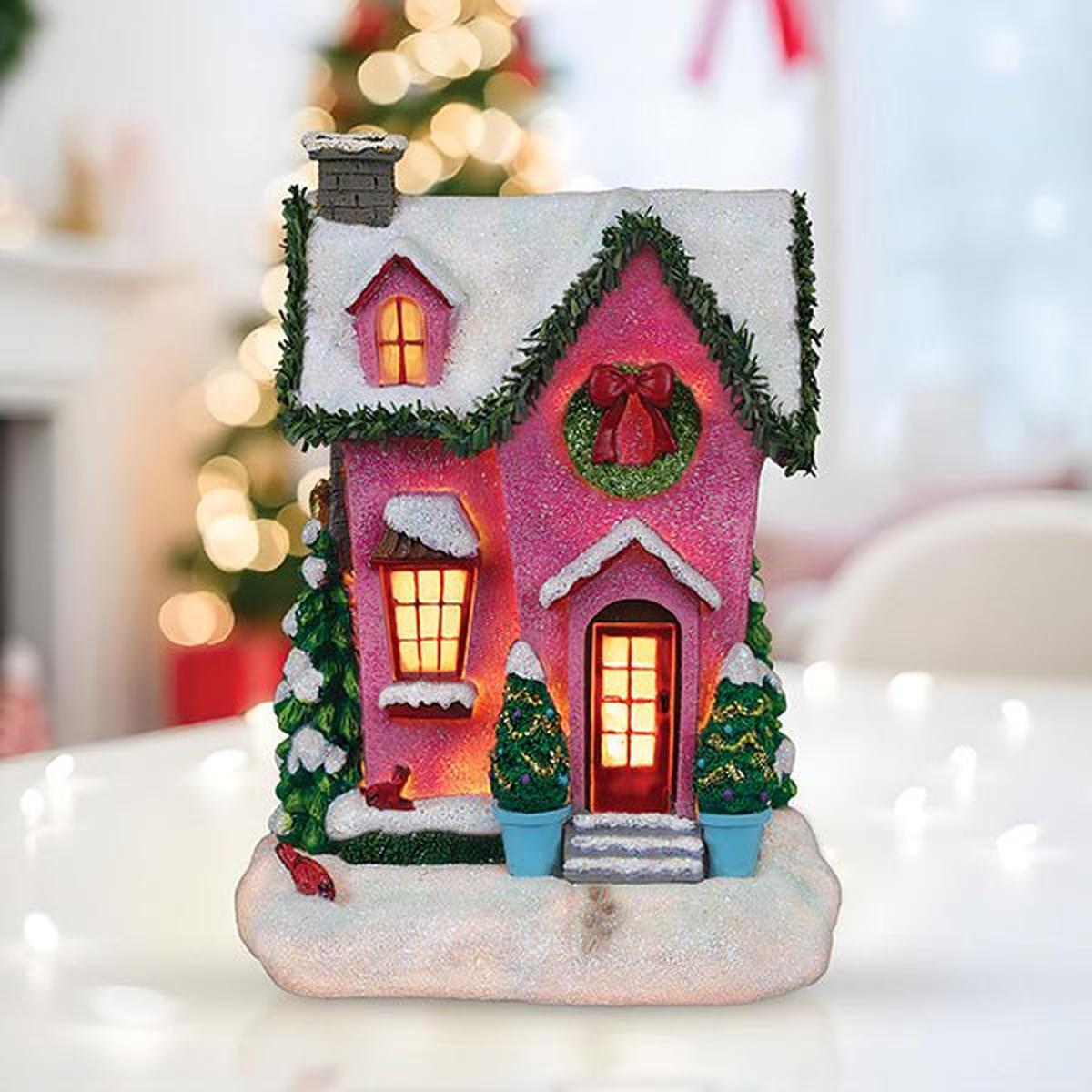 Shop For Holiday House Lighted Figurine