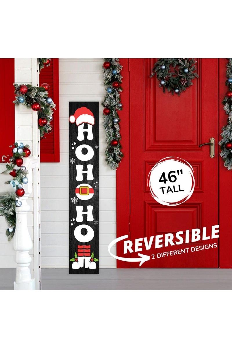 Shop For Holly Jolly Christmas Porch Leaner Welcome Sign at Michelle's aDOORable Creations