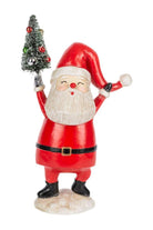 Shop For Holly Jolly Santa Figurines Set of 2