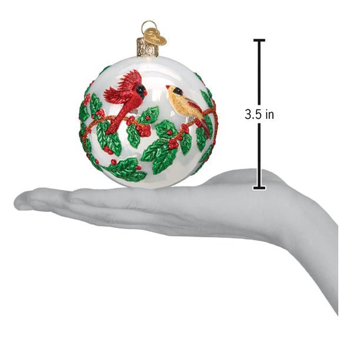 Shop For Hollyberry Birds Round Ornament