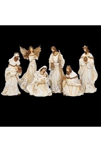 Shop For Holy Family Christmas Nativity Figurines, 6 - Piece Set