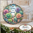 Shop For Home Sweet Home Succulent Sign