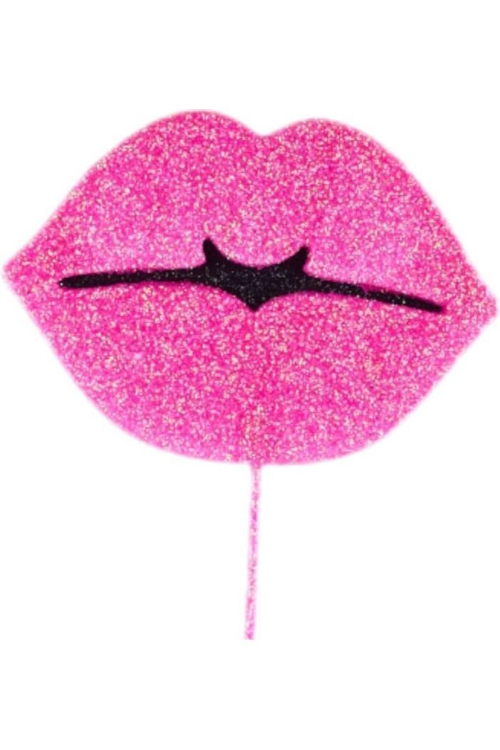 Shop For Hot Pink Glitter Eva Lips Spray at Michelle's aDOORable Creations