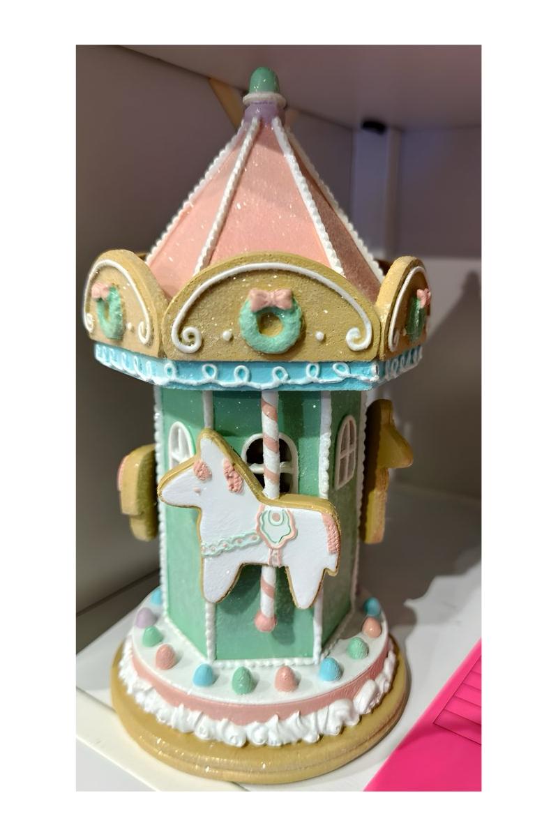 Shop For Illuminated Pastel Carousel