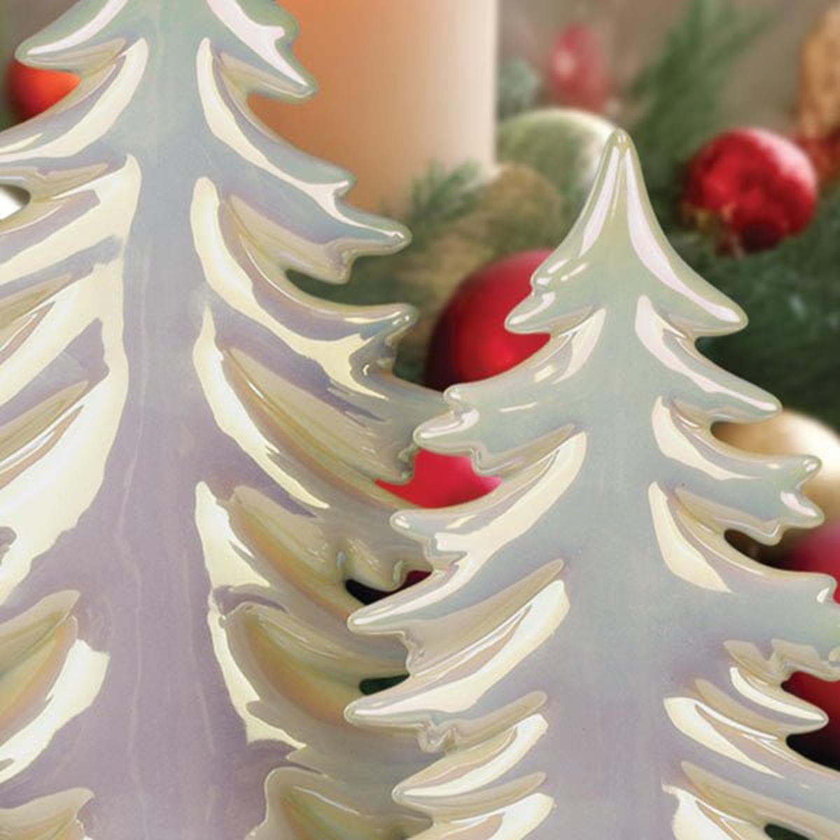 Shop For Iridescent Ceramic Trees Set