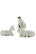 Shop For Ivory and Gold Nativity Set at Michelle's aDOORable Creations