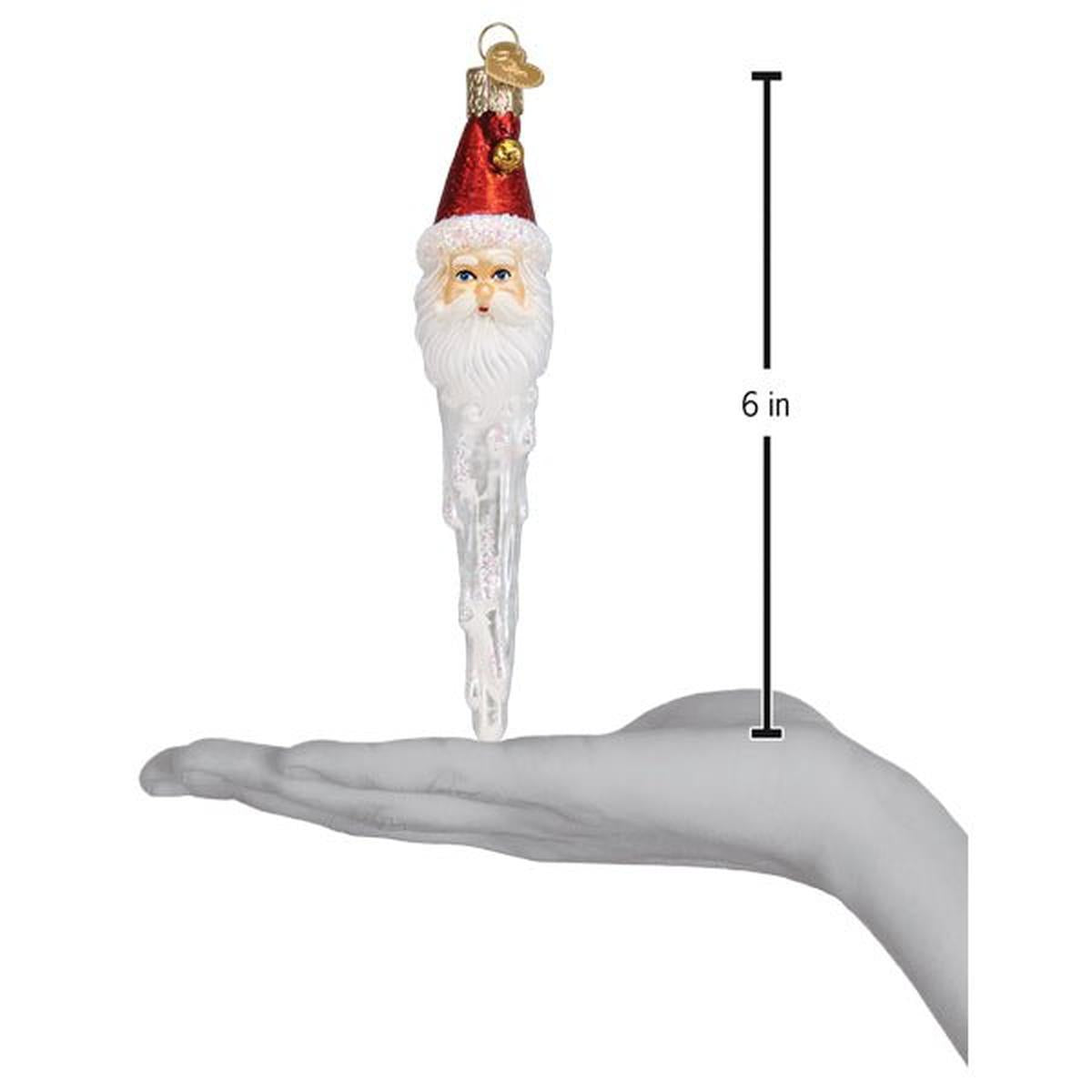 Shop For Jingle Bell Santa Icicle Ornament