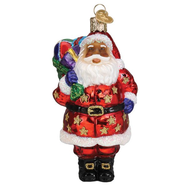 Shop For Jolly African American Santa Ornament