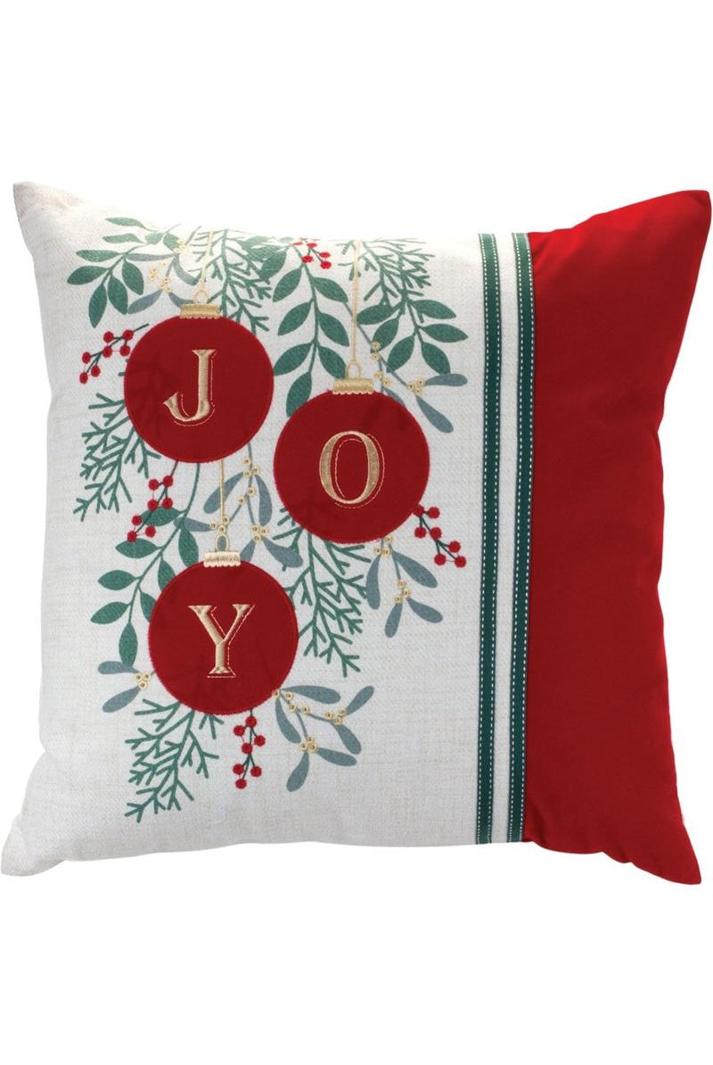 Shop For Joy Ornaments Throw Pillow 87595DS