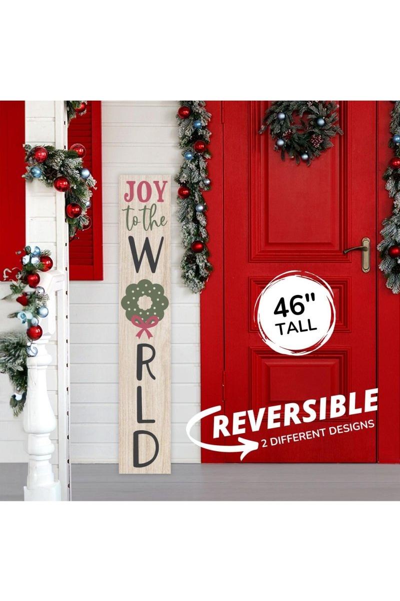 Shop For Joy To The World Christmas Porch Leaner Welcome Sign