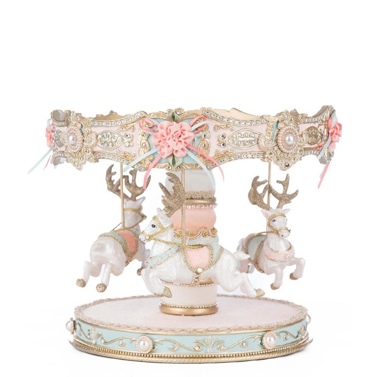 Shop For Joyeux Noel Carousel Cake Plate by Katherine's Collection