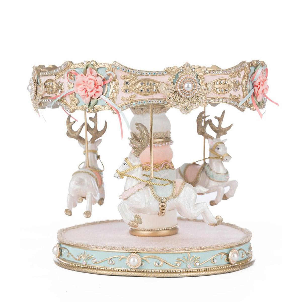 Shop For Joyeux Noel Carousel Cake Plate by Katherine's Collection