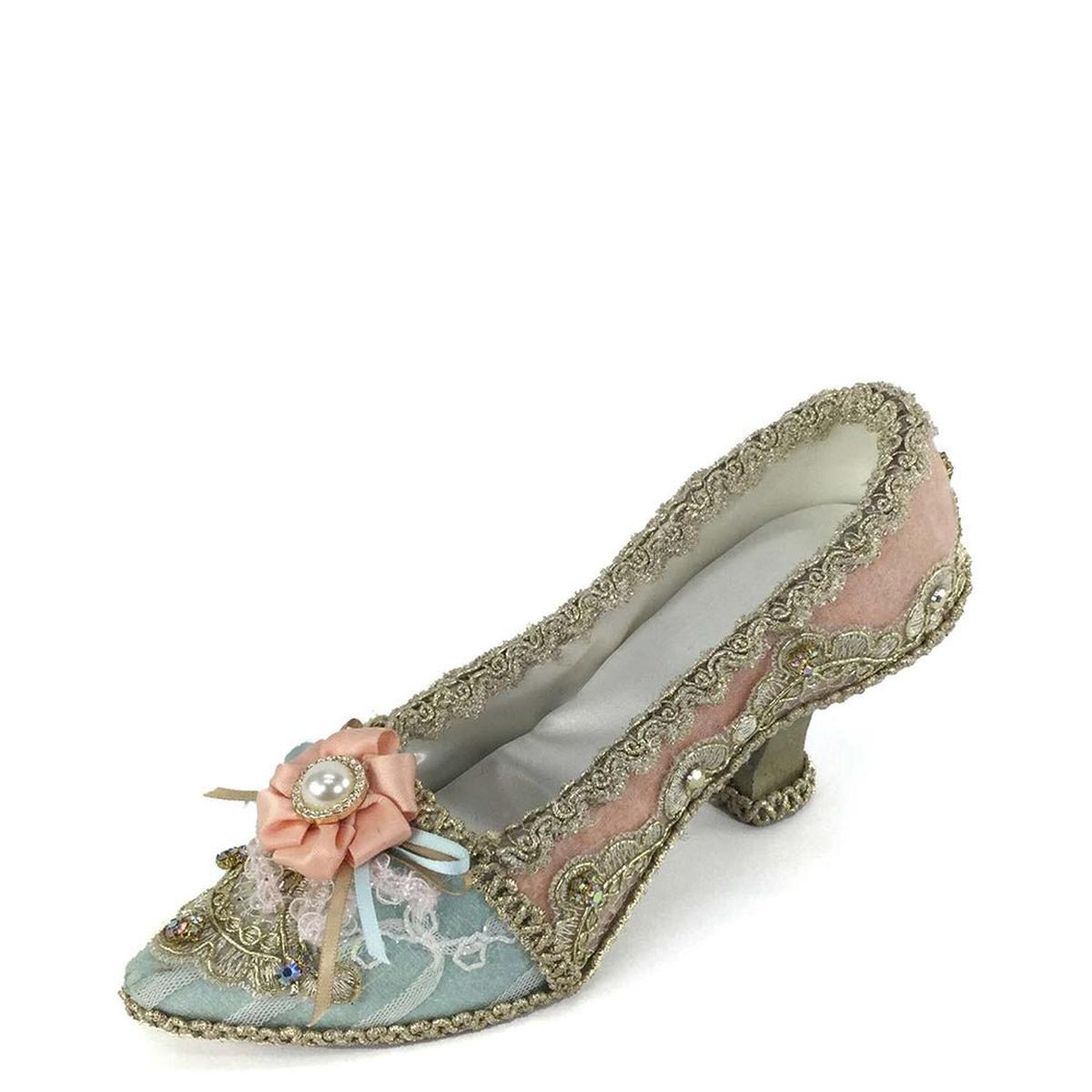 Shop For Joyeux Noel Fancy Tabletop Shoe by Katherine's Collection