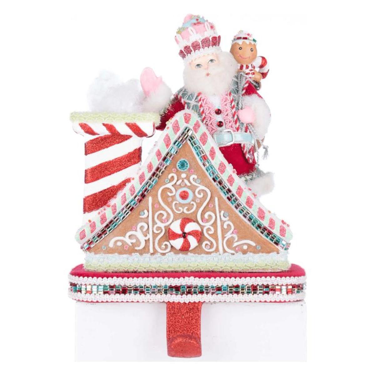 Shop For Katherine's Collection 10" Sweet Delights Santa Stocking Holder