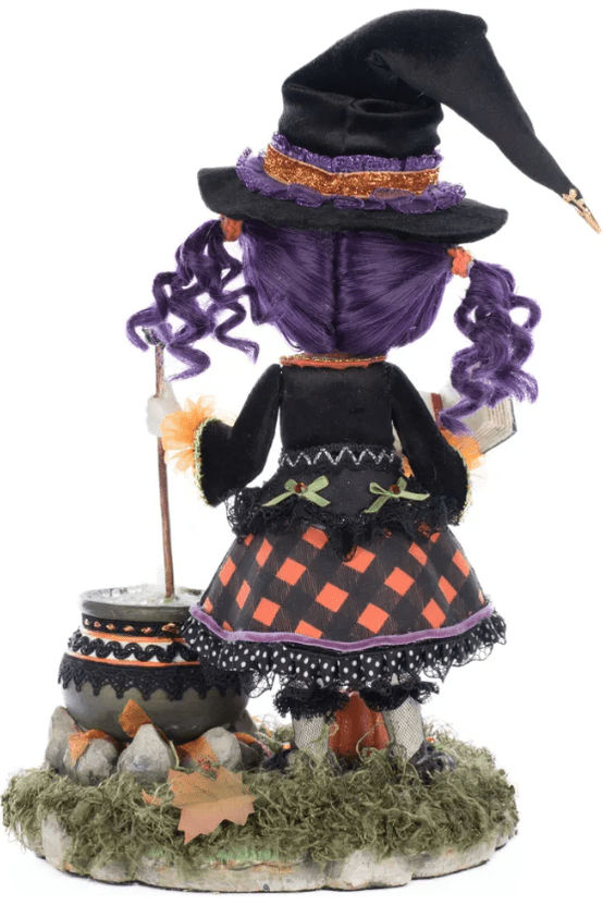 Shop For Katherine's Collection 11" Poppy Broomson Witch Tabletop