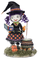 Shop For Katherine's Collection 11" Poppy Broomson Witch Tabletop