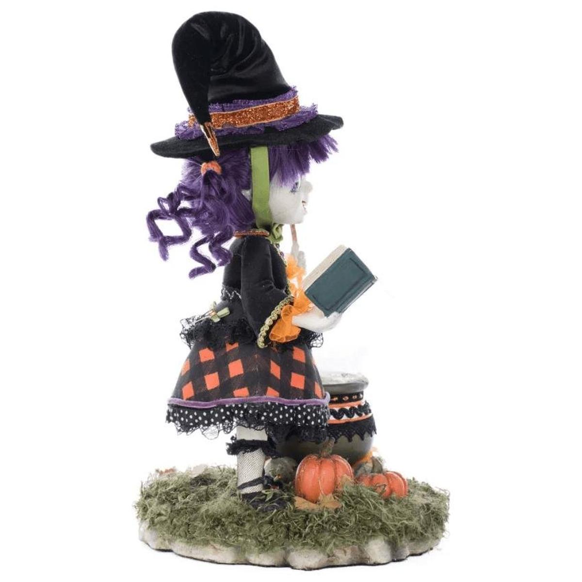 Shop For Katherine's Collection 11" Poppy Broomson Witch Tabletop