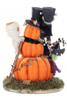 Shop For Katherine's Collection 13" Ghouls Building Pumpkin Man