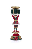 Shop For Katherine's Collection 13" Holiday Magic Elf Candlestick