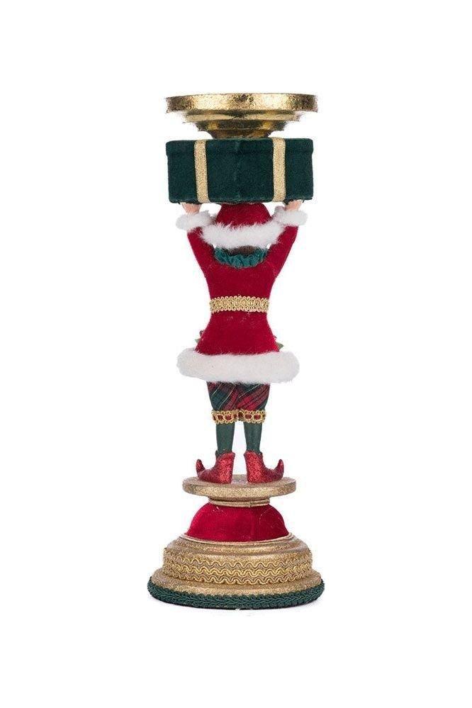 Shop For Katherine's Collection 13" Holiday Magic Elf Candlestick