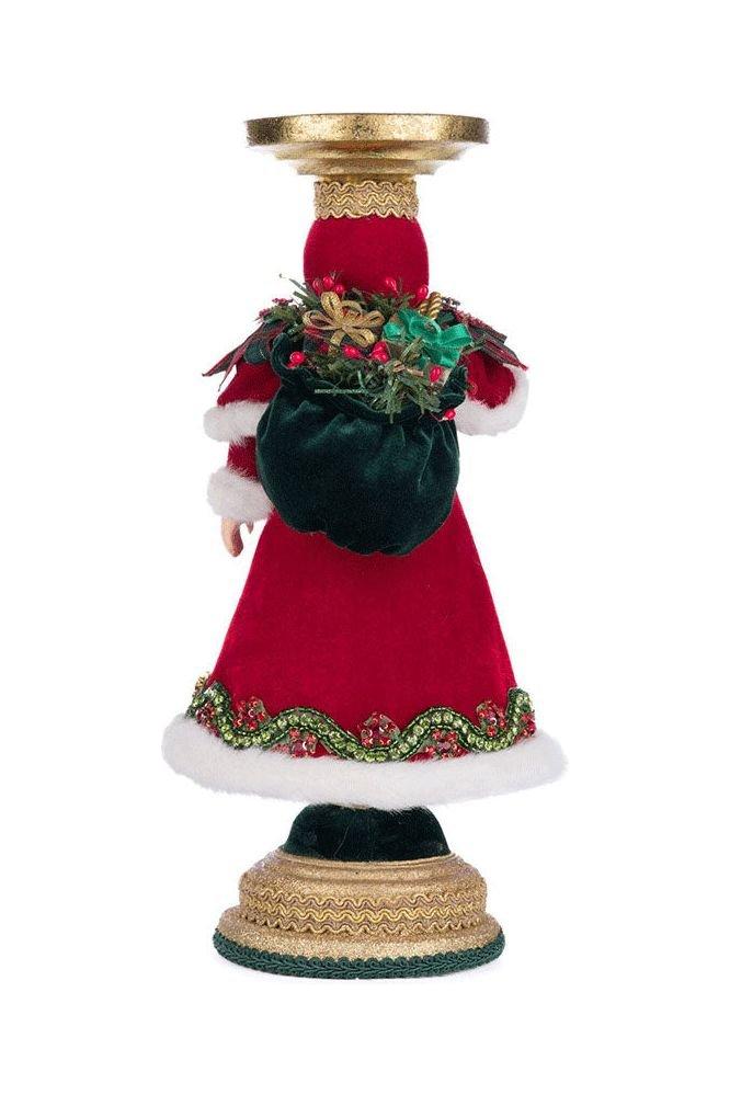 Shop For Katherine's Collection 13.5" Holiday Magic Santa Candlestick