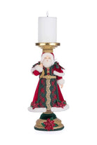 Shop For Katherine's Collection 13.5" Holiday Magic Santa Candlestick