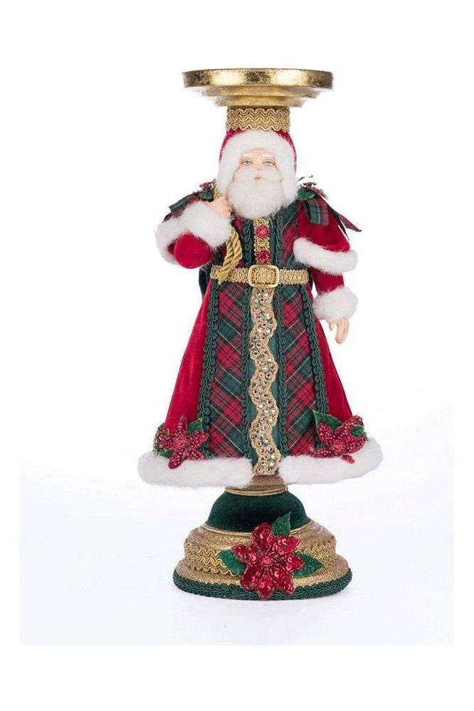 Shop For Katherine's Collection 13.5" Holiday Magic Santa Candlestick