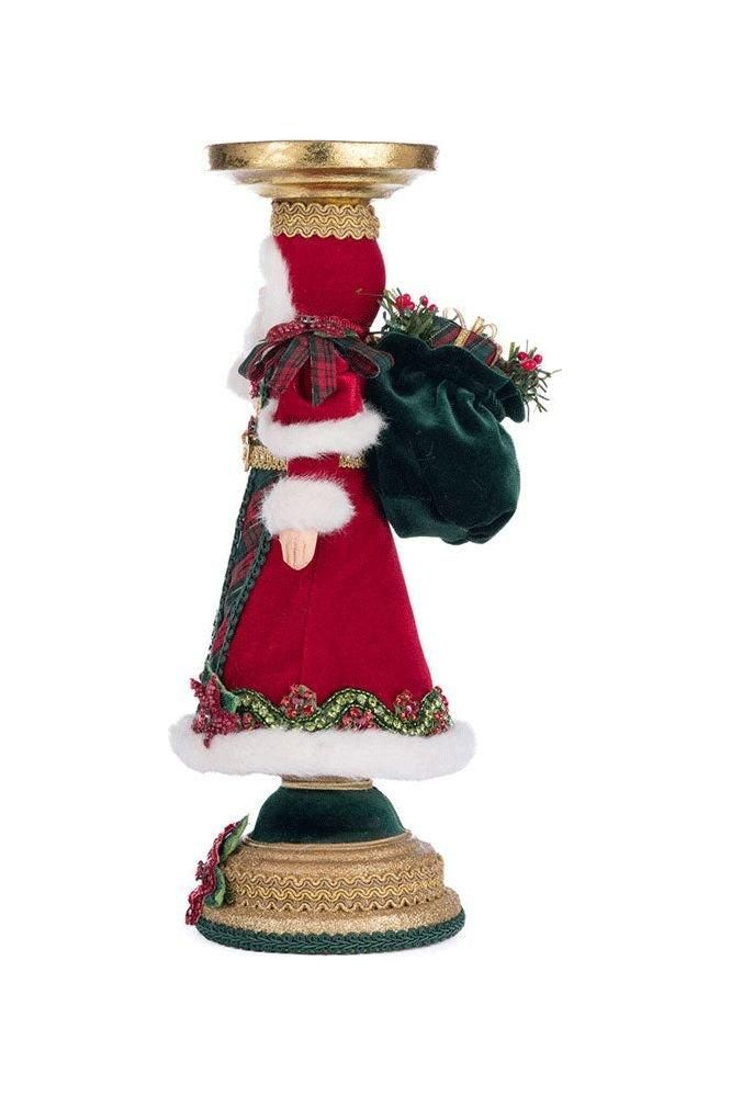 Shop For Katherine's Collection 13.5" Holiday Magic Santa Candlestick