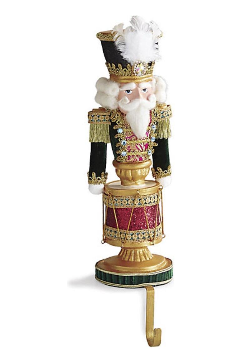 Shop For Katherine's Collection 15.5" Nutcracker Stocking Holder