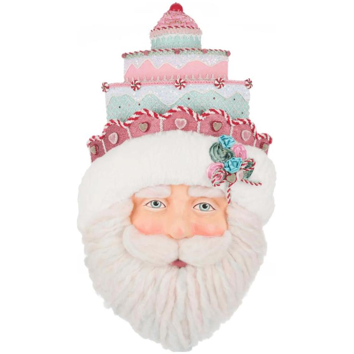 Shop For Katherine's Collection 16.5" Sweet Delights Santa Wall Mask