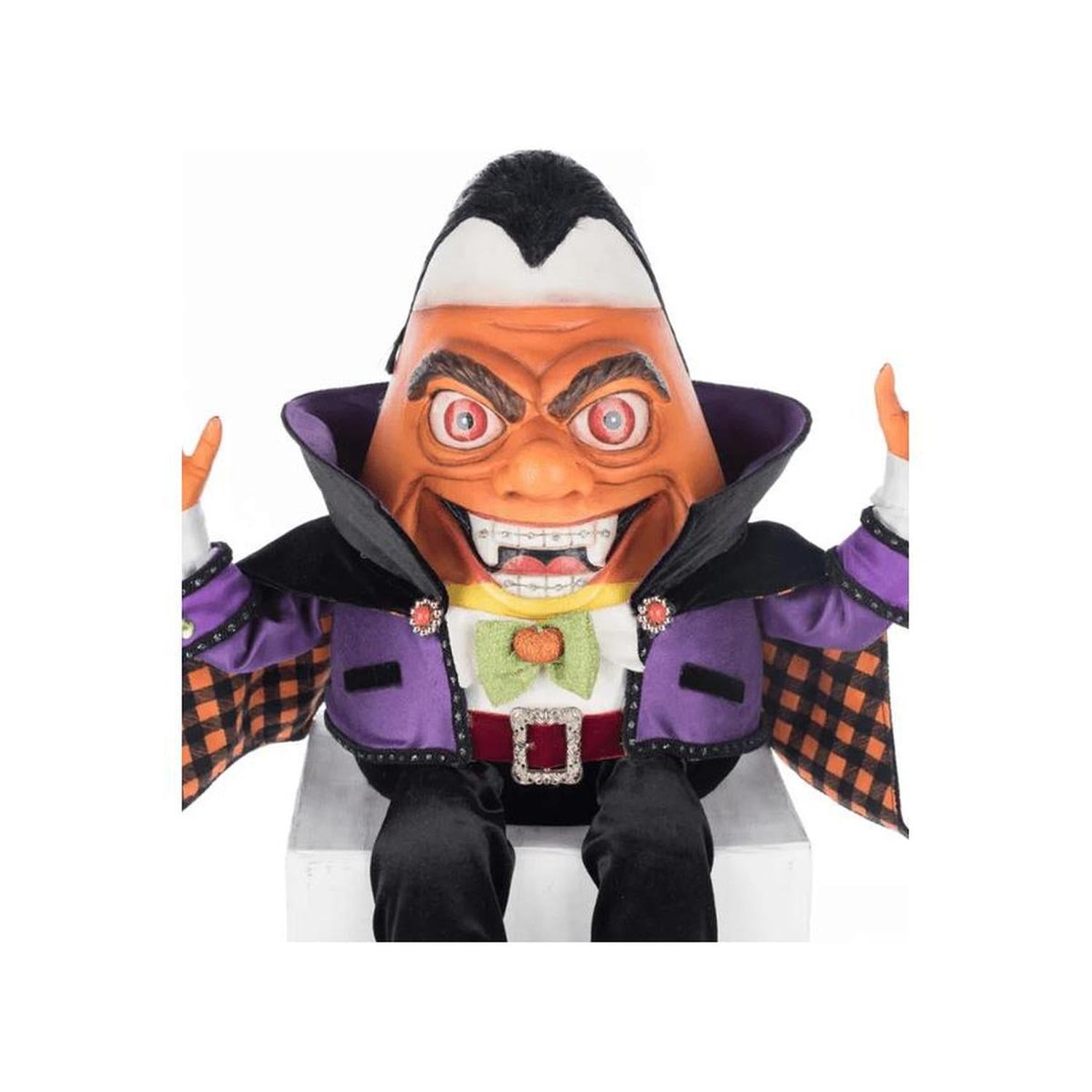 Katherine's Collection 19" Count Candy Corn Ledge Sitter